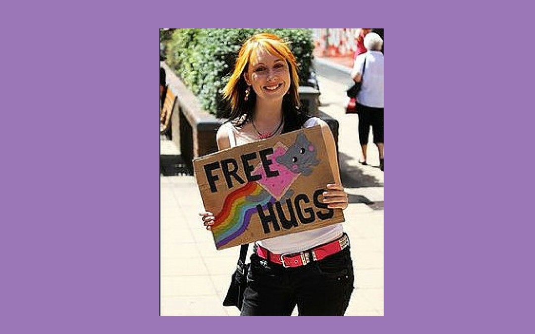 Free Hugs in Santa Monica, September 20th